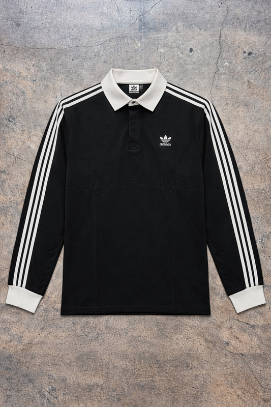 Camiseta adidas Originals manga larga 3-Stripes Rugby