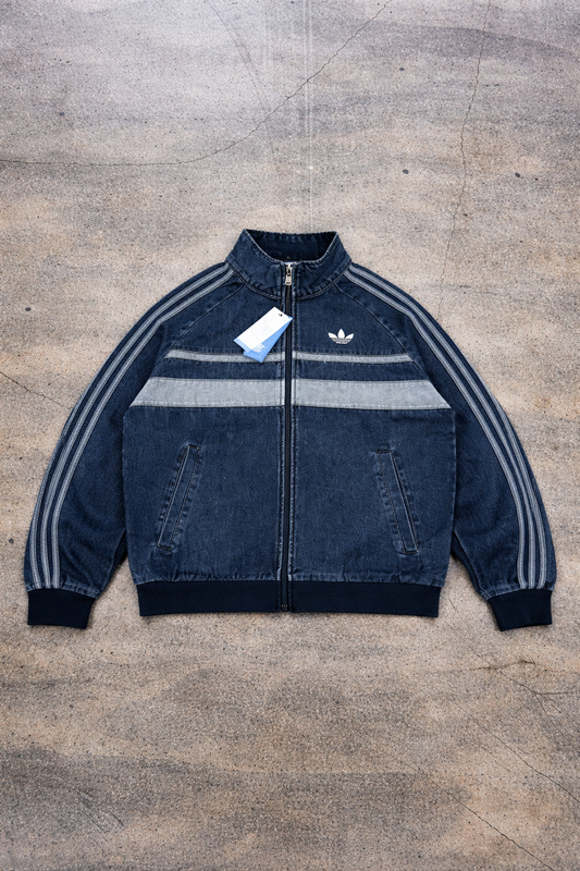 Campera Adidas Originals Blue - Adicolor Denim Firebird