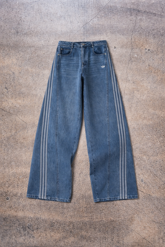 Jean Adidas Originals Blue - Adicolor Denim Firebird